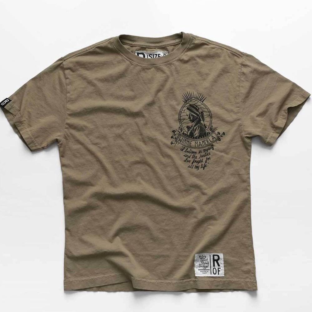 Winnie Mandela Olive Women's Tee